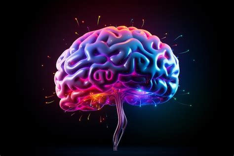Cerveau humain stylisé avec des prises d'escalade