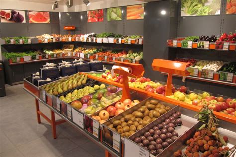 Magasin de fruits et légumes spécialisé