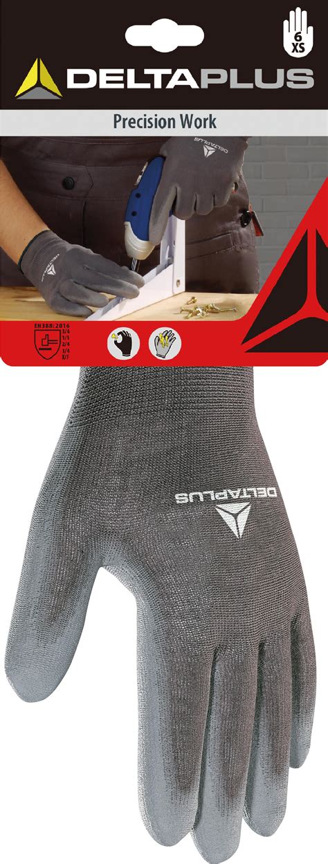 Illustrations des différentes applications des gants Delta Plus