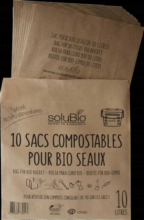 Sacs poubelles biodégradables et compostables