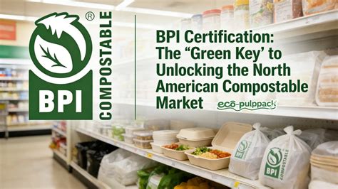 Logo de certification pour produits compostables