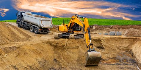 Travaux de terrassement et engins