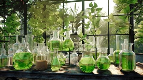 Plantes en laboratoire de recherche