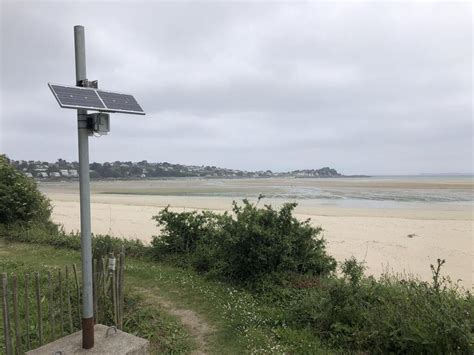 Capteur de sulfure d'hydrogène sur une plage