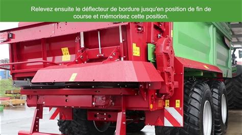 Schéma de dispositifs de visibilité arrière sur un épandeur