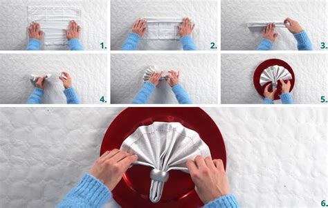Illustration des étapes de pliage d'une crêpe pour le cornet