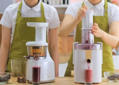 Comparaison des méthodes d'extraction de jus