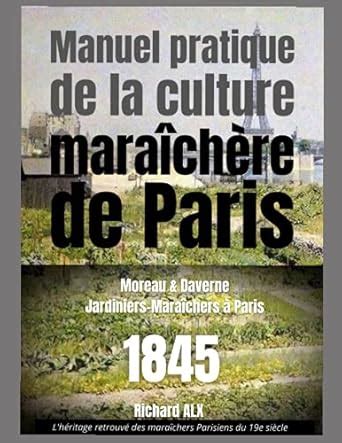 Couverture du Manuel pratique de la culture maraîchère de Paris