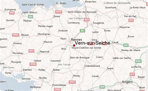 Plan de la ville de Vern-sur-Seiche