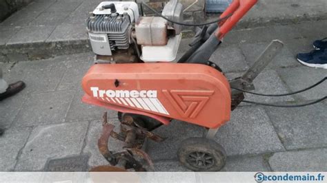 Motobineuse Tromeca TR 560 en action