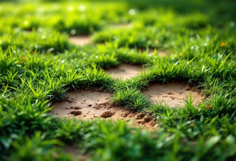 Schéma expliquant la formation d'un trou dans la pelouse par la pression des eaux souterraines