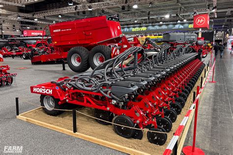 Stand Horsch lors du salon Agritechnica illustrant l'innovation agricole