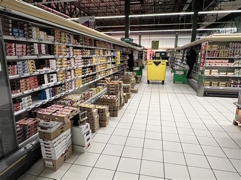 Schéma illustrant l'organisation des rayons dans un magasin de type Gamm Vert