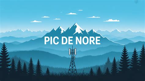 Panorama depuis le sommet du pic de Nore