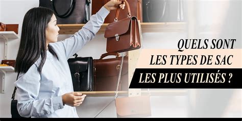 Schéma explicatif des différents types de sacs et leurs usages appropriés