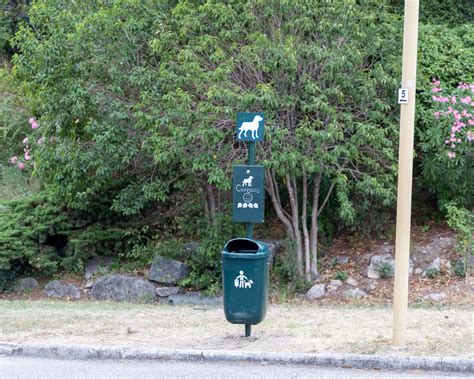 Schéma illustrant la signalétique des espaces dédiés aux chiens