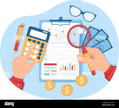 Illustration des comptes comptables pour paysagistes