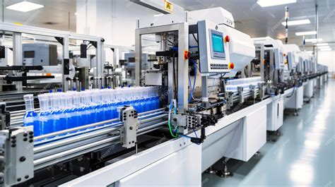 Ligne d'embouteillage moderne