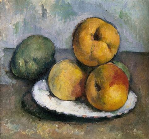 Nature morte avec pommes, tableau de Cézanne