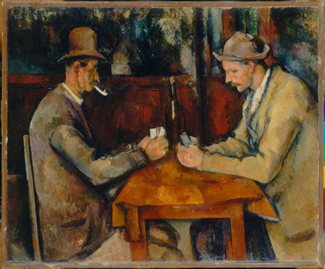 Les Joueurs de cartes, tableau de Cézanne