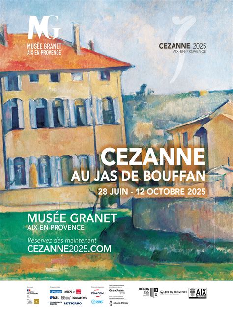 Affiche de l'exposition Cézanne au musée Granet