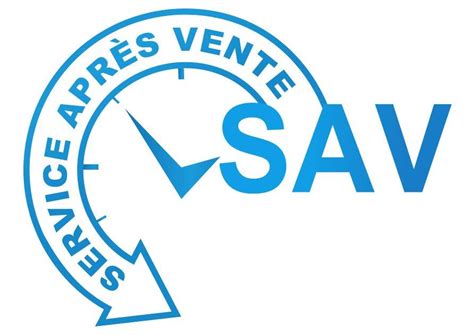 Logo de service après-vente et pièces détachées
