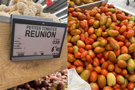 Infographie sur les prix des tomates