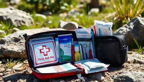 Trousse de premiers secours en randonnée