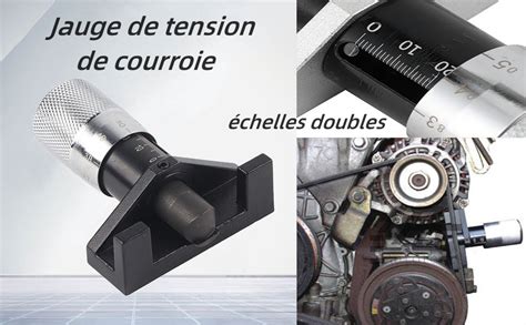Outil de mesure de tension de courroie