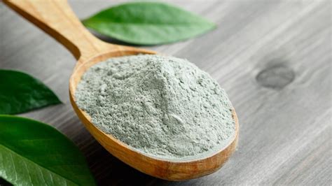 Sachet d'argile verte en poudre