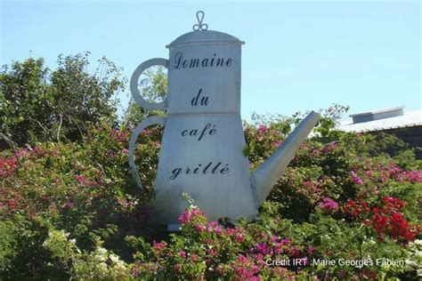 Vue aérienne du Domaine du Café Grillé à La Réunion