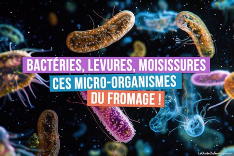 Microscope montrant des bactéries et des champignons sur des déchets organiques