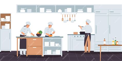 Illustration d'une cuisine de restaurant utilisant des produits locaux de saison
