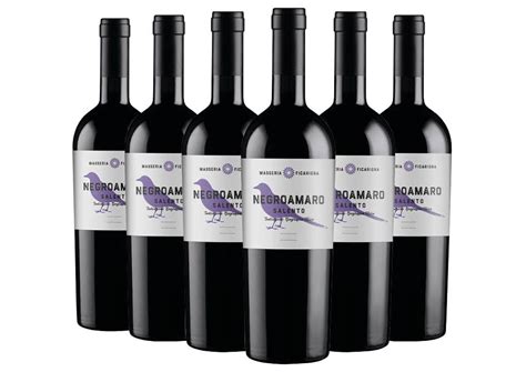 Bouteilles de vin Negroamaro