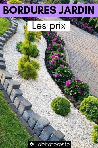 Schéma d'un jardin avec différentes zones délimitées par des bordures