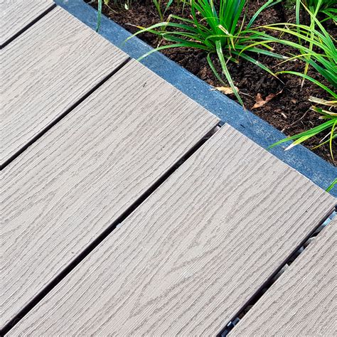 Exemples de profils de finition pour terrasses en bois et composite