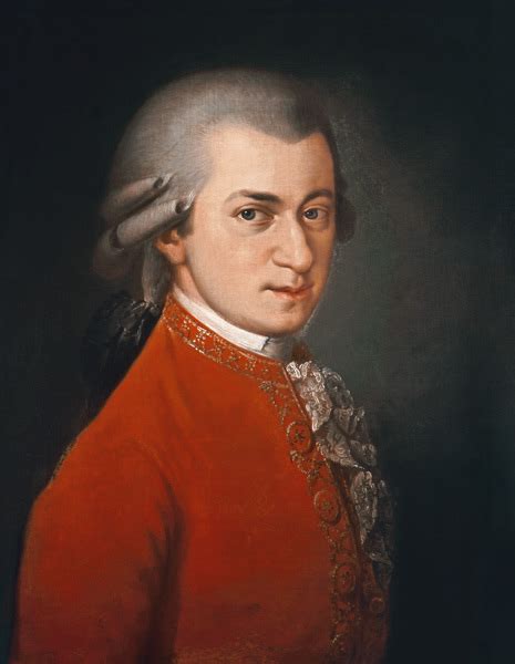 Portrait de Wolfgang Amadeus Mozart