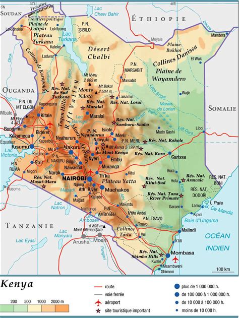 Carte des zones agroécologiques du Kenya et leur potentiel de production