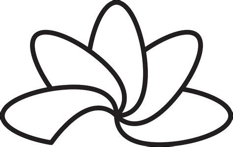 Illustration stylisée d'une fleur de prunier à cinq pétales, symbole central du Wing Chun