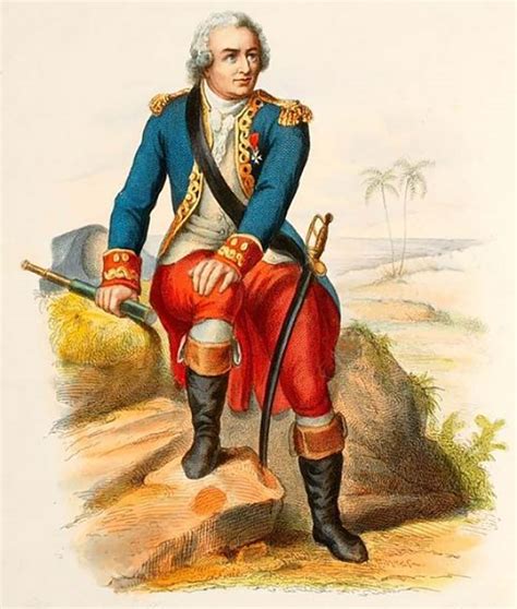 Portrait historique de Louis-Antoine de Bougainville en uniforme de la Marine Royale