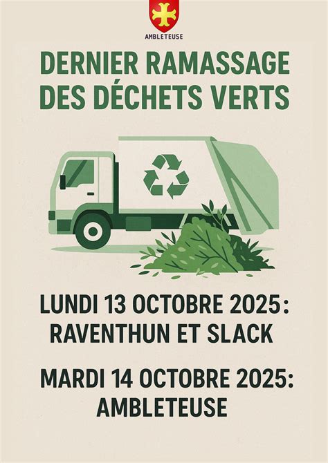 Illustration d'un camion de ramassage de compost moderne avec des logos écologiques