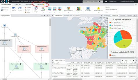 Carte interactive simplifiée montrant les points de vente directs et marchés locaux