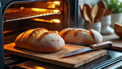 décongélation du pain au four