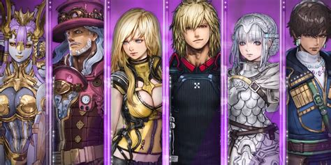 Star Ocean characters interacting during a Private Action event