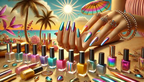 Tableau de bord avec des photos de vernis à ongles sur les réseaux sociaux