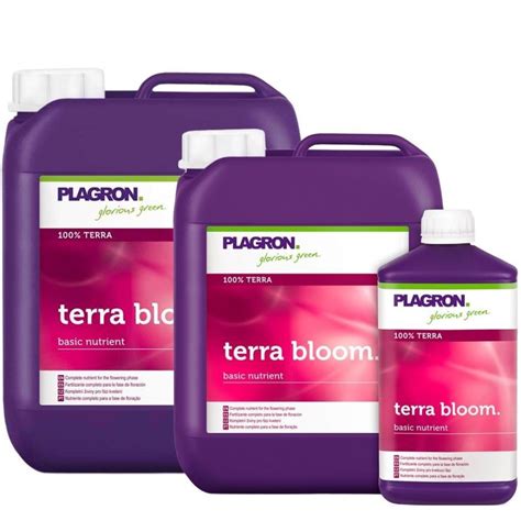 Bouteilles Terra Grow et Terra Bloom de Plagron