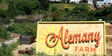 Bénévoles travaillant à Alemany Farm
