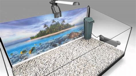 Installation d'une pompe externe sur un aquarium