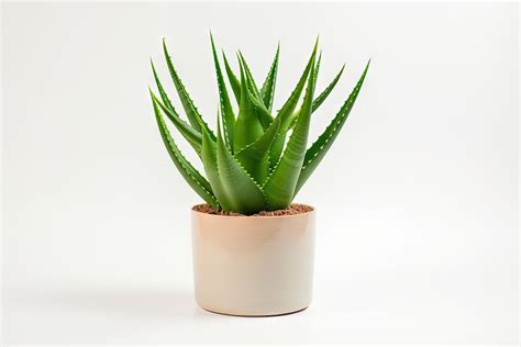 Aloe Vera rougissant en pot
