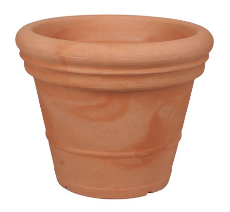 Matériaux de pots de fleurs (terre cuite, plastique, bois)